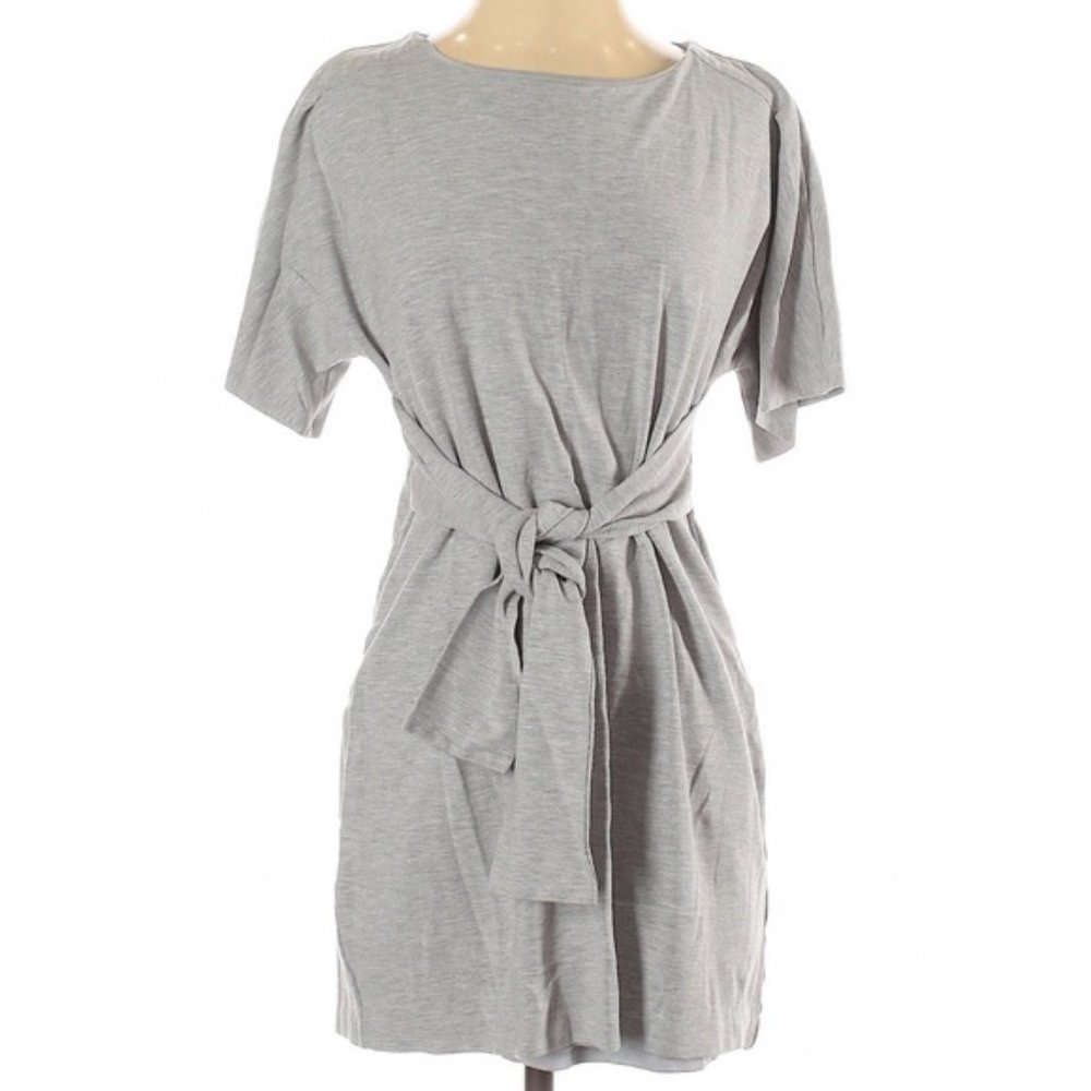 Express Tie Front Mini Dress